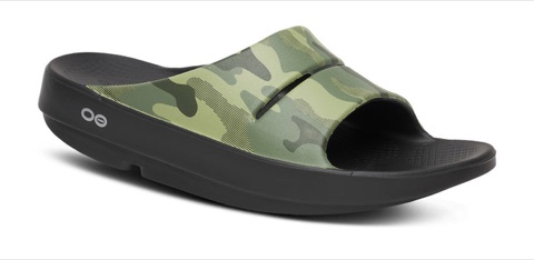 OOFOS OOahh Sport Slide: Camo