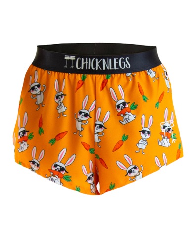 ChicknLegs Bad Bunny running shorts