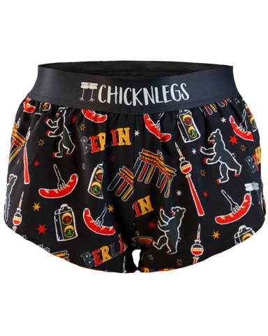ChicknLegs Berlin Doodle running shorts