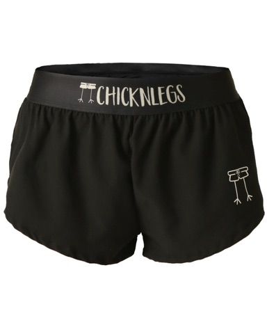 ChicknLegs Black running shorts