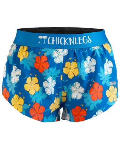ChicknLegs Hawaiian running shorts