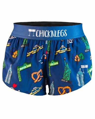 ChicknLegs New York Doodle running shorts