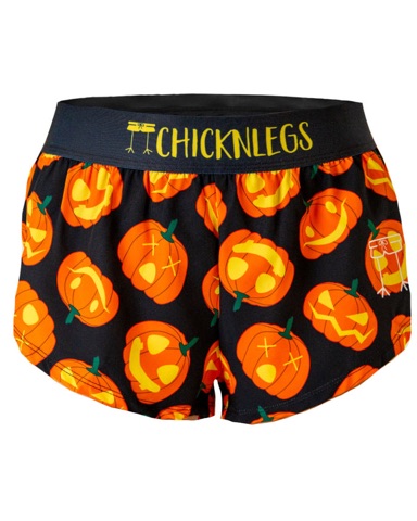 ChicknLegs Pumpkins running shorts