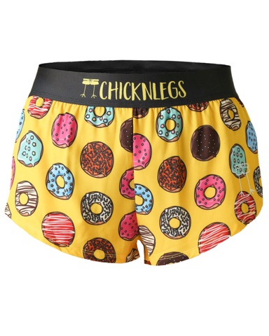 ChicknLegs Salty Donuts running shorts