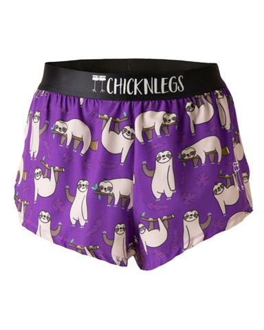 ChicknLegs Sloths running shorts