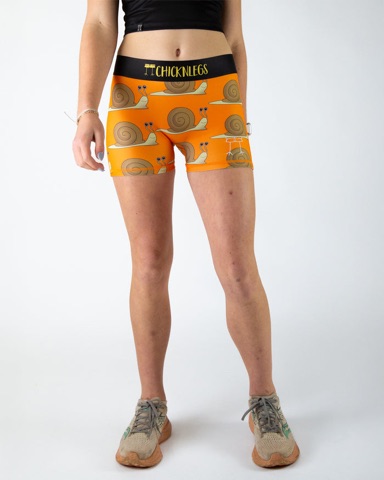 ChicknLegs Snail's Pace running shorts