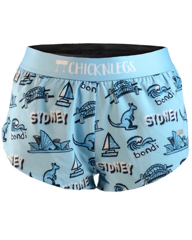 ChicknLegs Sydney Doodle running shorts
