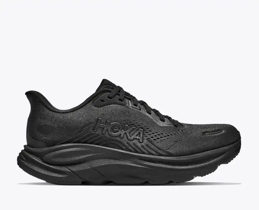 HOKA Clifton 11, Black / Black
