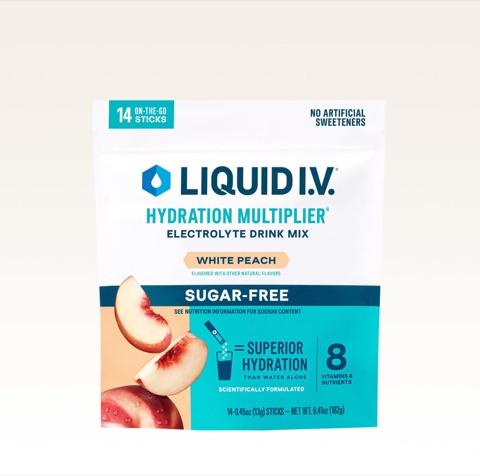 Liquid I.V. Sugar-Free White Peach