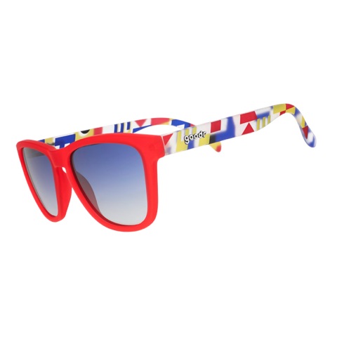 Goodr Fluent in Flags sunglasses