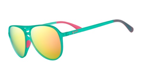 Goodr Kitty Hawkers' Ray Blockers sunglasses