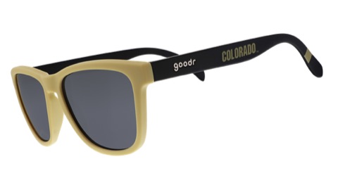 Goodr Let's Go Buffs!!! sunglasses