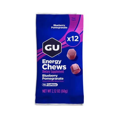 GU Energy Chews Blueberry Pomegranate