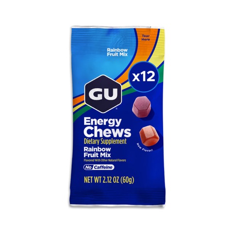 GU Energy Chews Rainbow Fruit Mix