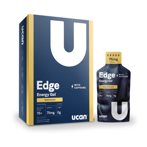 UCAN Edge Energy Gel + Caffeine Salted Caramel
