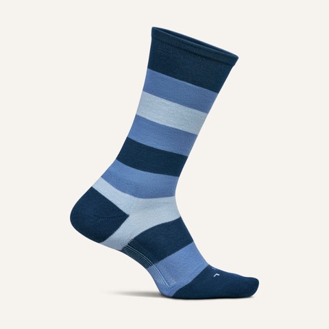 Feetures Novelty & Striped Crew